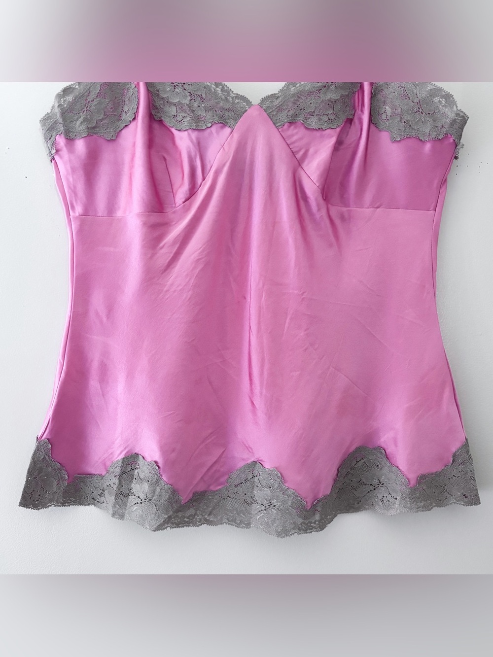 VTG Y2K Silk Tank Top - Picture 3 of 8